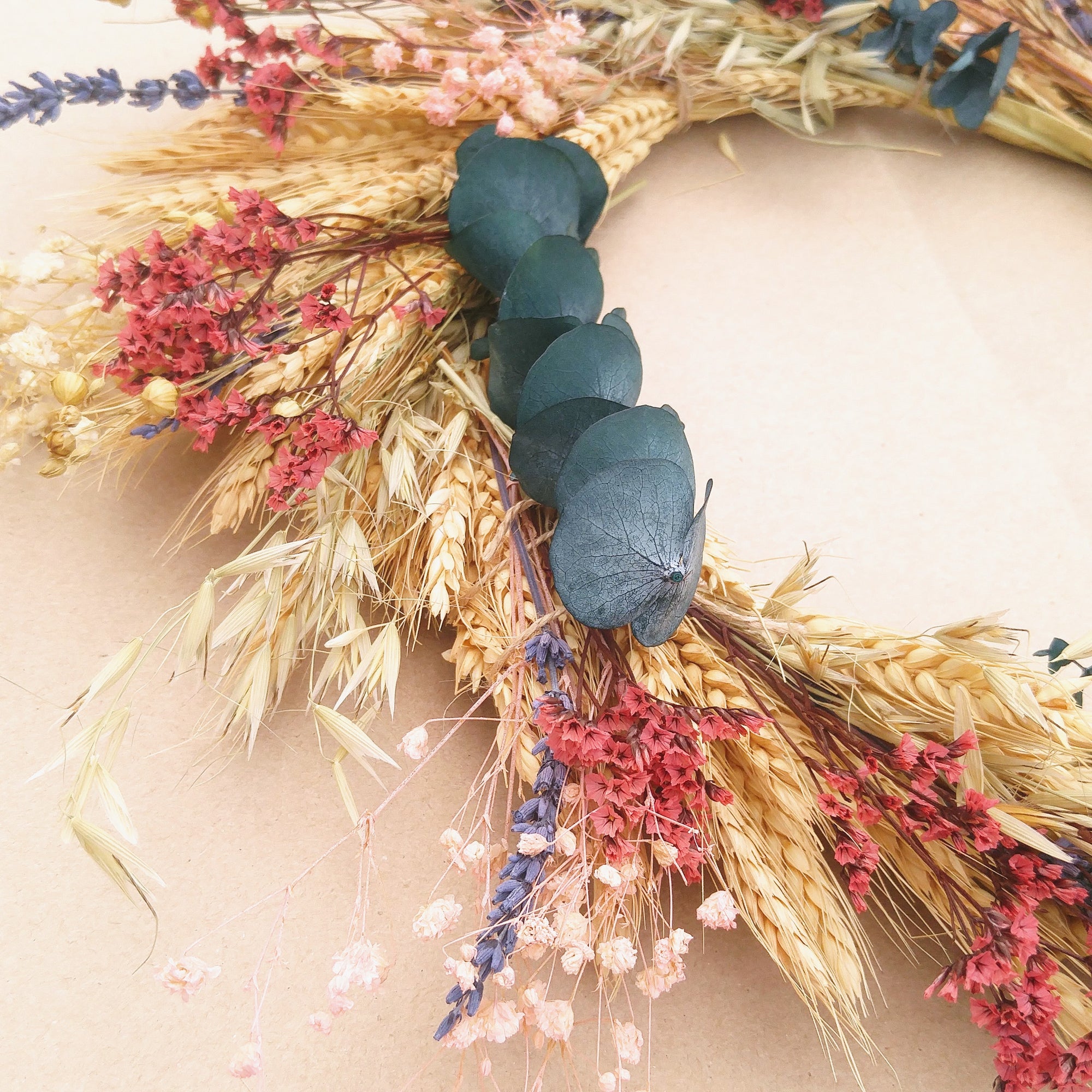 Bespoke Dried Flowers Wreath