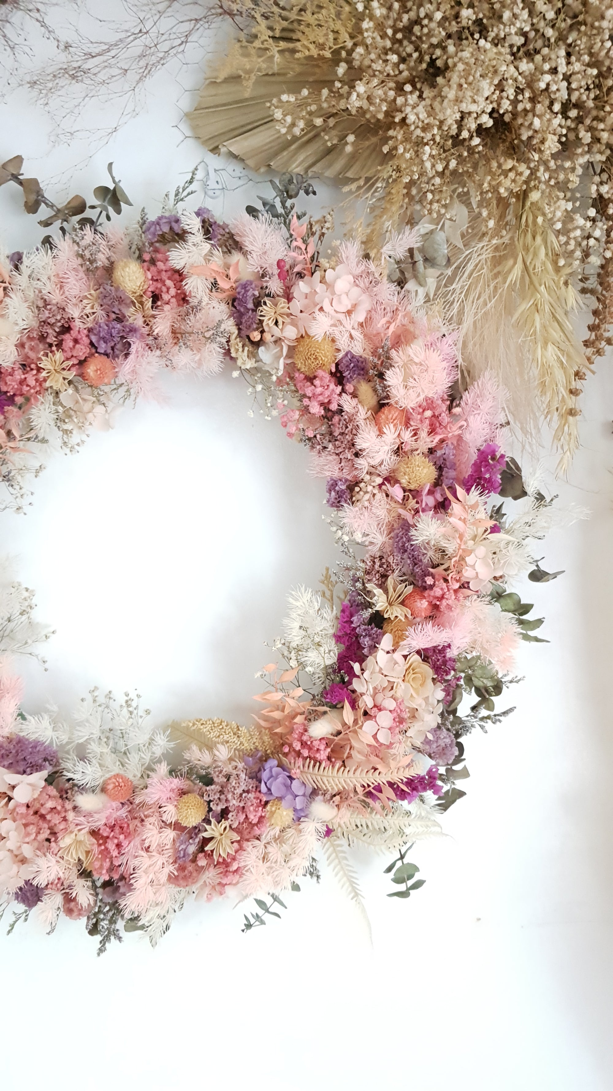 Bespoke Dried Flowers Wreath