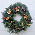 Christmas Cypress Pine Wreath