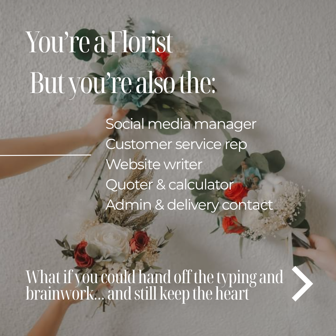 Blooms & Bots: AI for Florists | Digital Course + AI Prompts Kit
