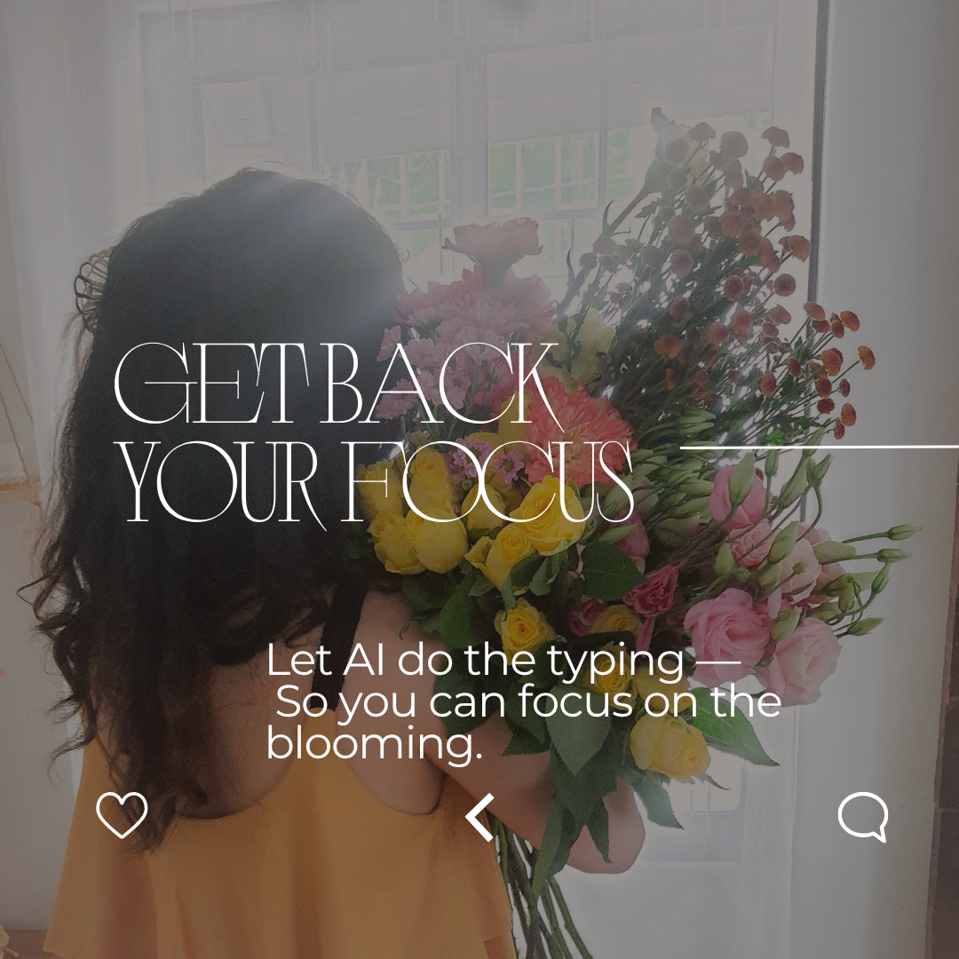 Blooms & Bots: AI for Florists | Digital Course + AI Prompts Kit