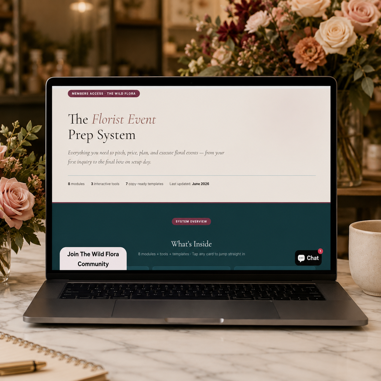 Florist Event Prep System