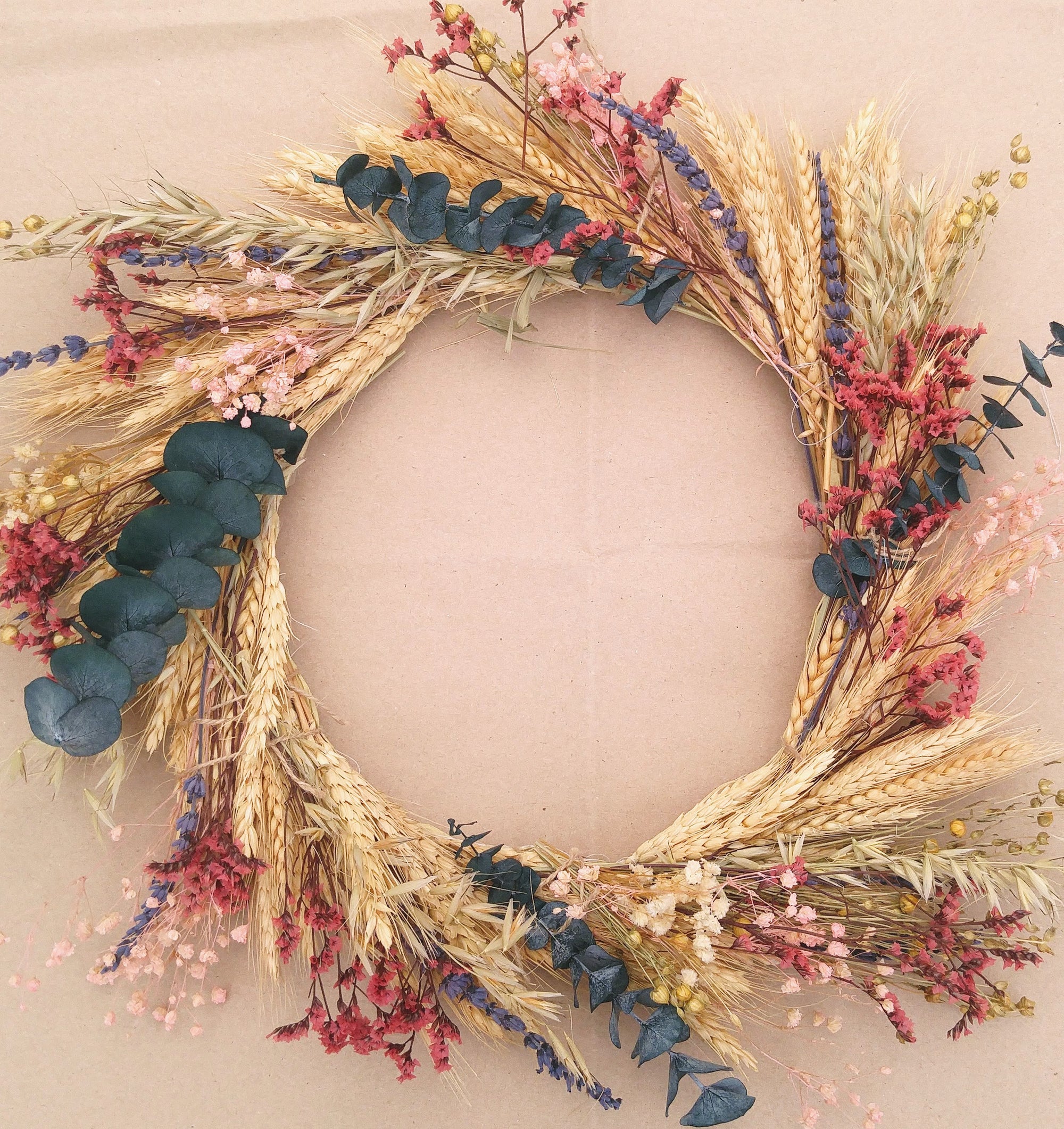 Bespoke Dried Flowers Wreath