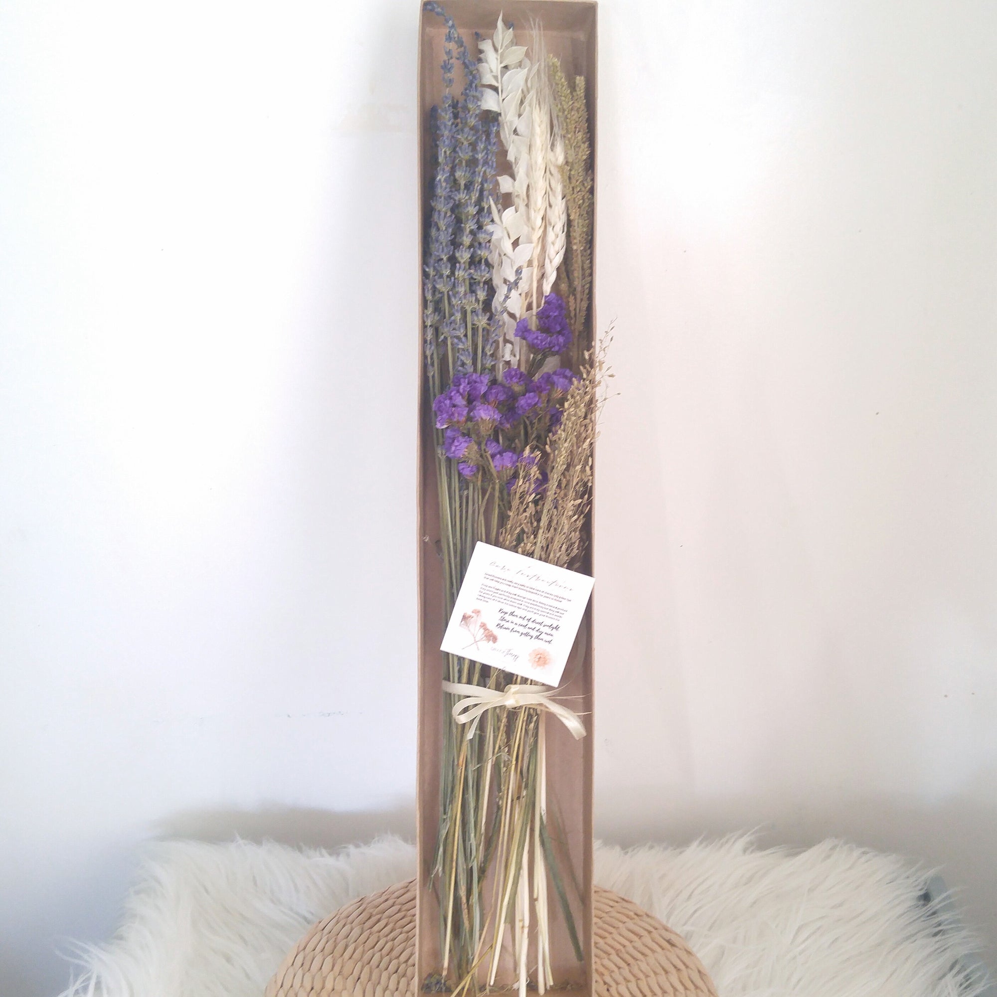 Kraftbox flowers - Lavender Fields