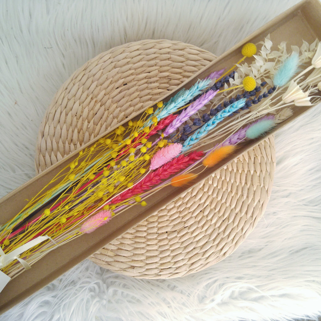 Kraftbox Flowers - Rainbow