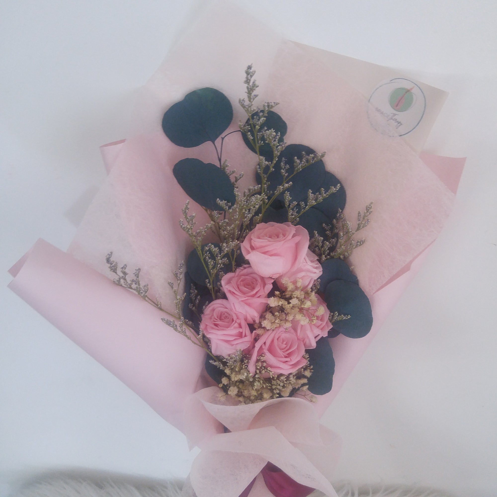 Everlasting Love - Classic Pink Roses