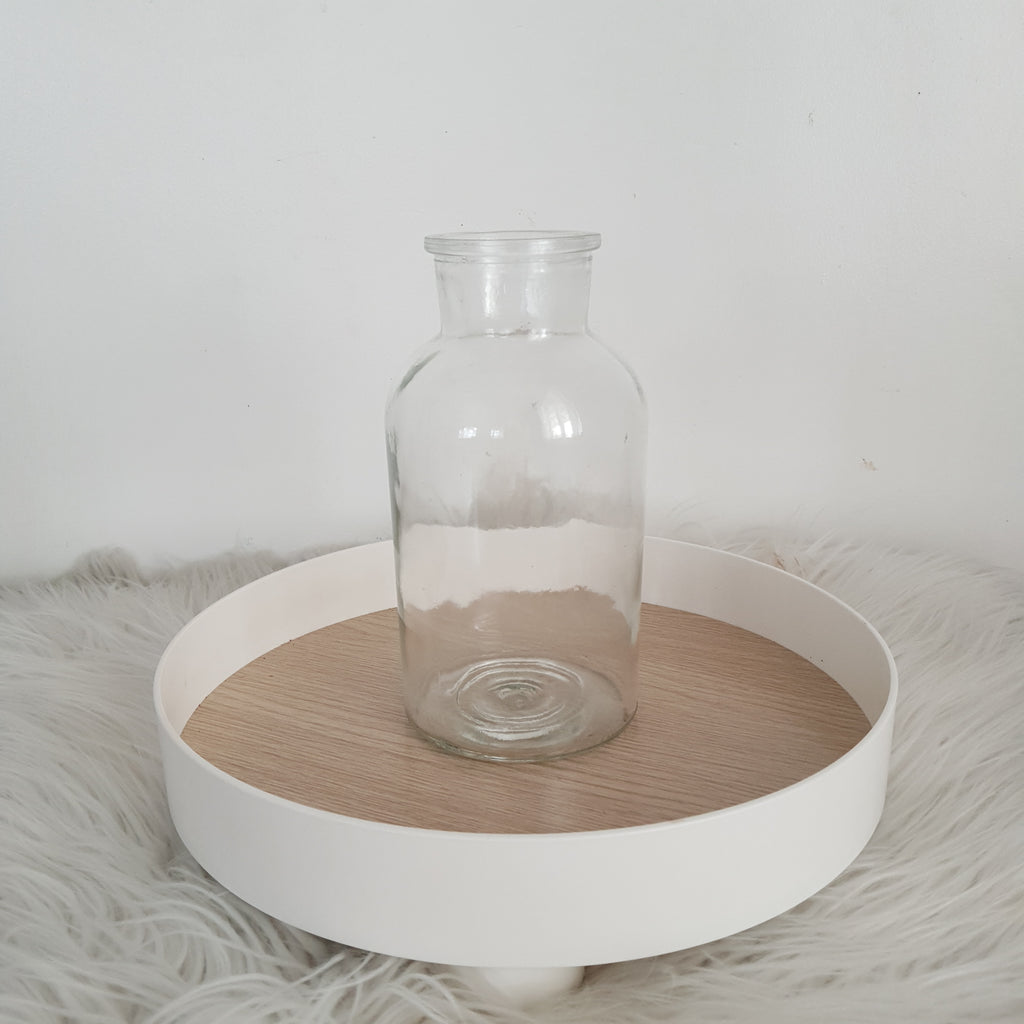 Clear Vintage Vases