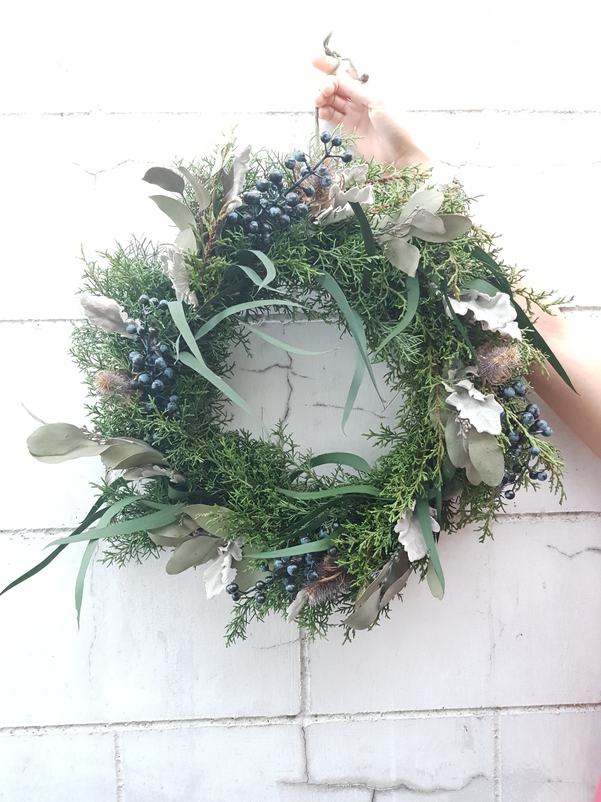 Christmas Pine Wreath
