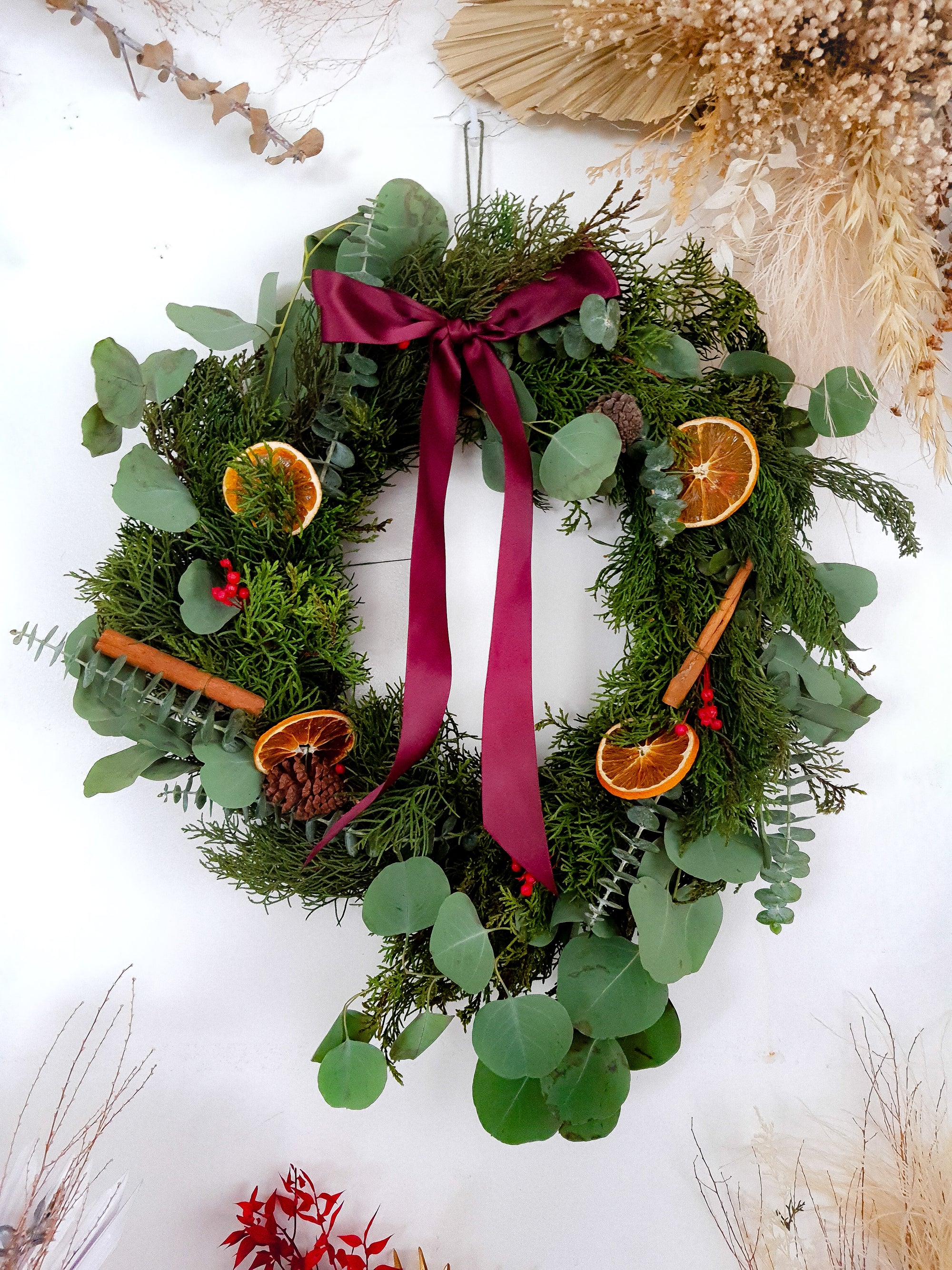 Christmas Pine Wreath