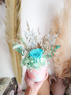 Preserved Rose in a painted Vase - Designed by You